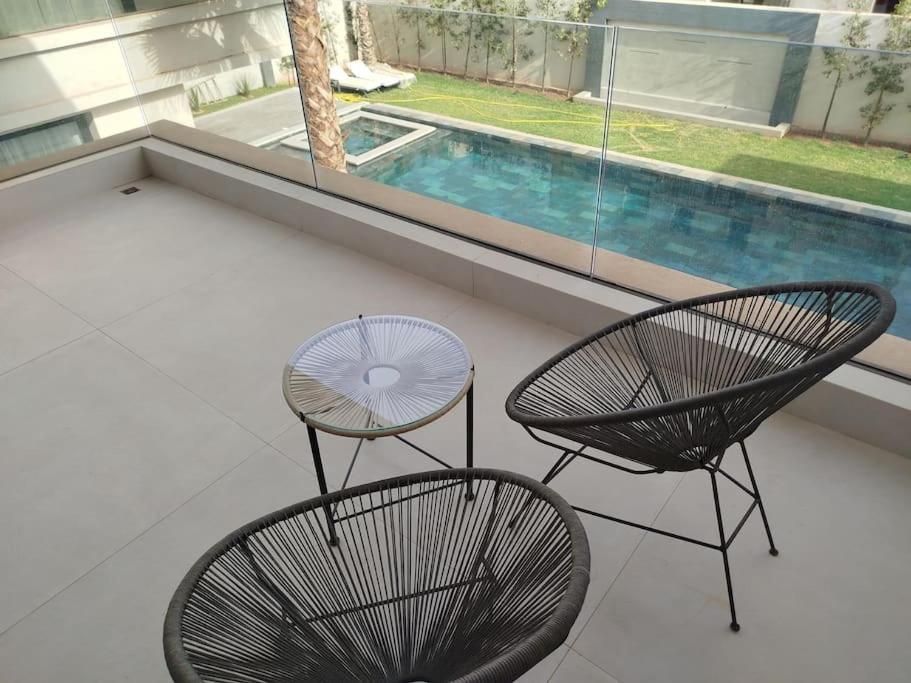 Villa Moderne Au Sein Du Golf Amelkis Marrakesh